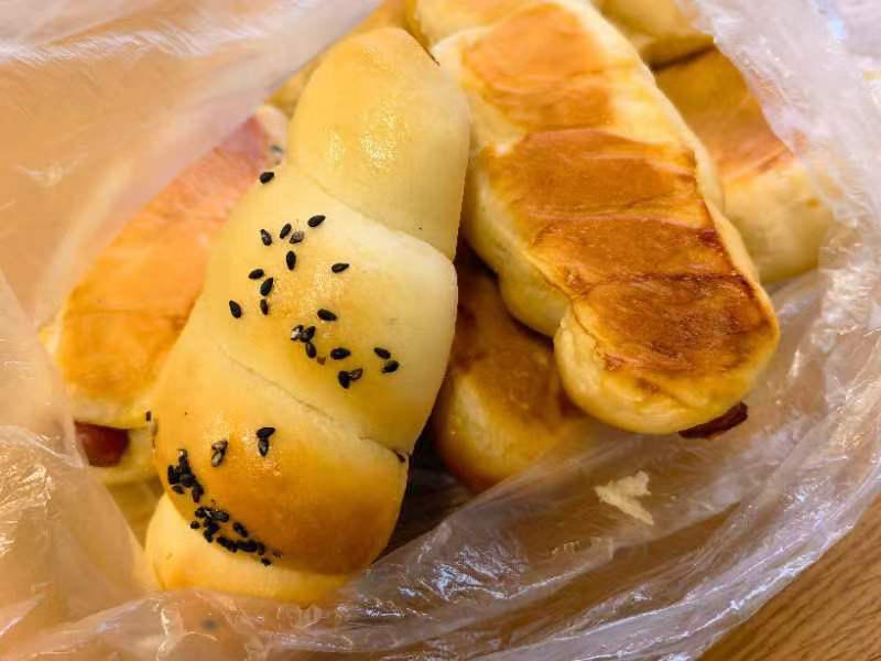 热狗面包