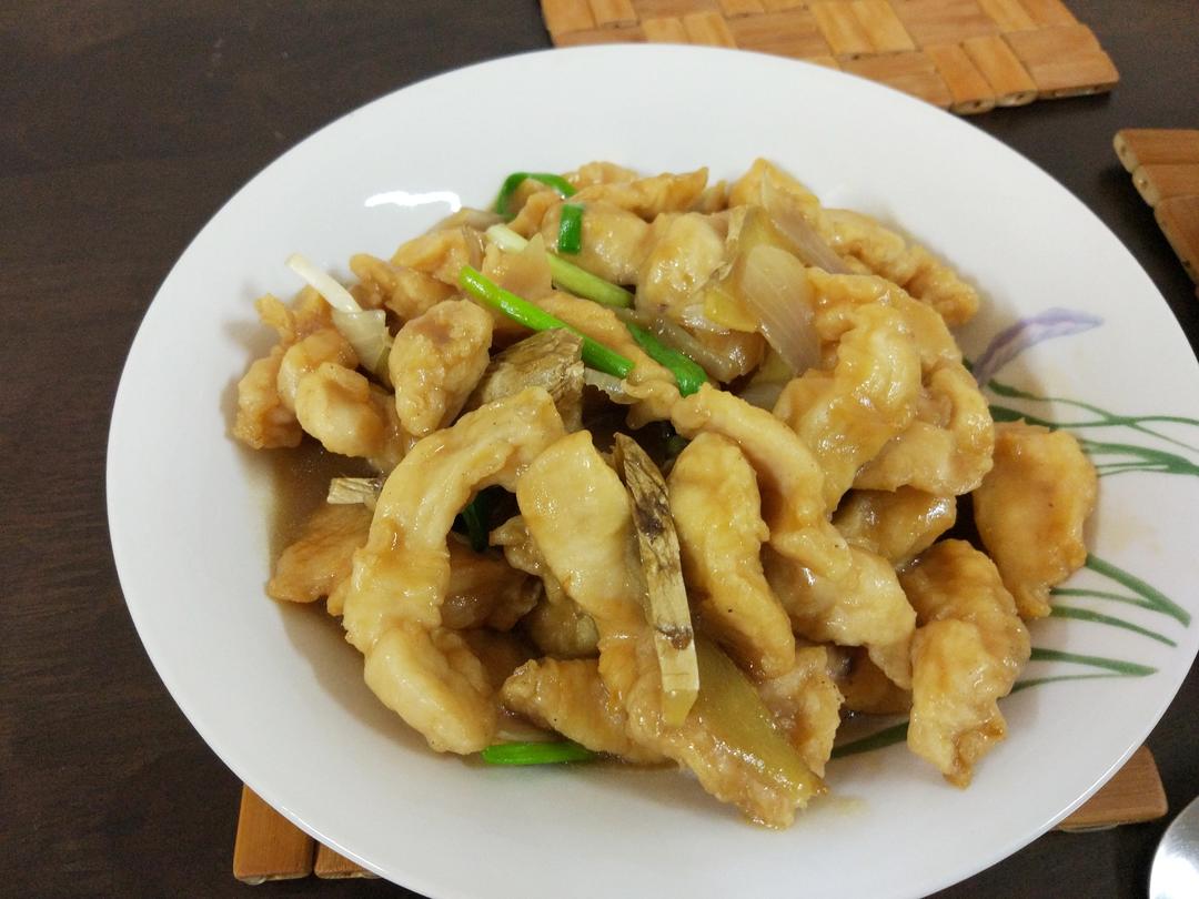 姜葱鸡柳