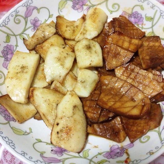干煎杏鲍菇