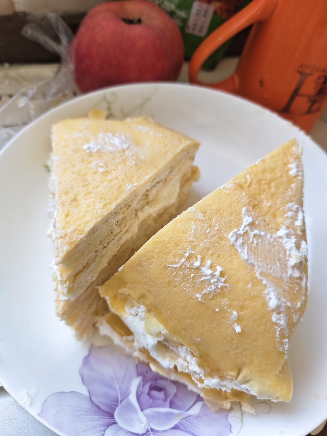 超好吃的榴莲千层6寸配方