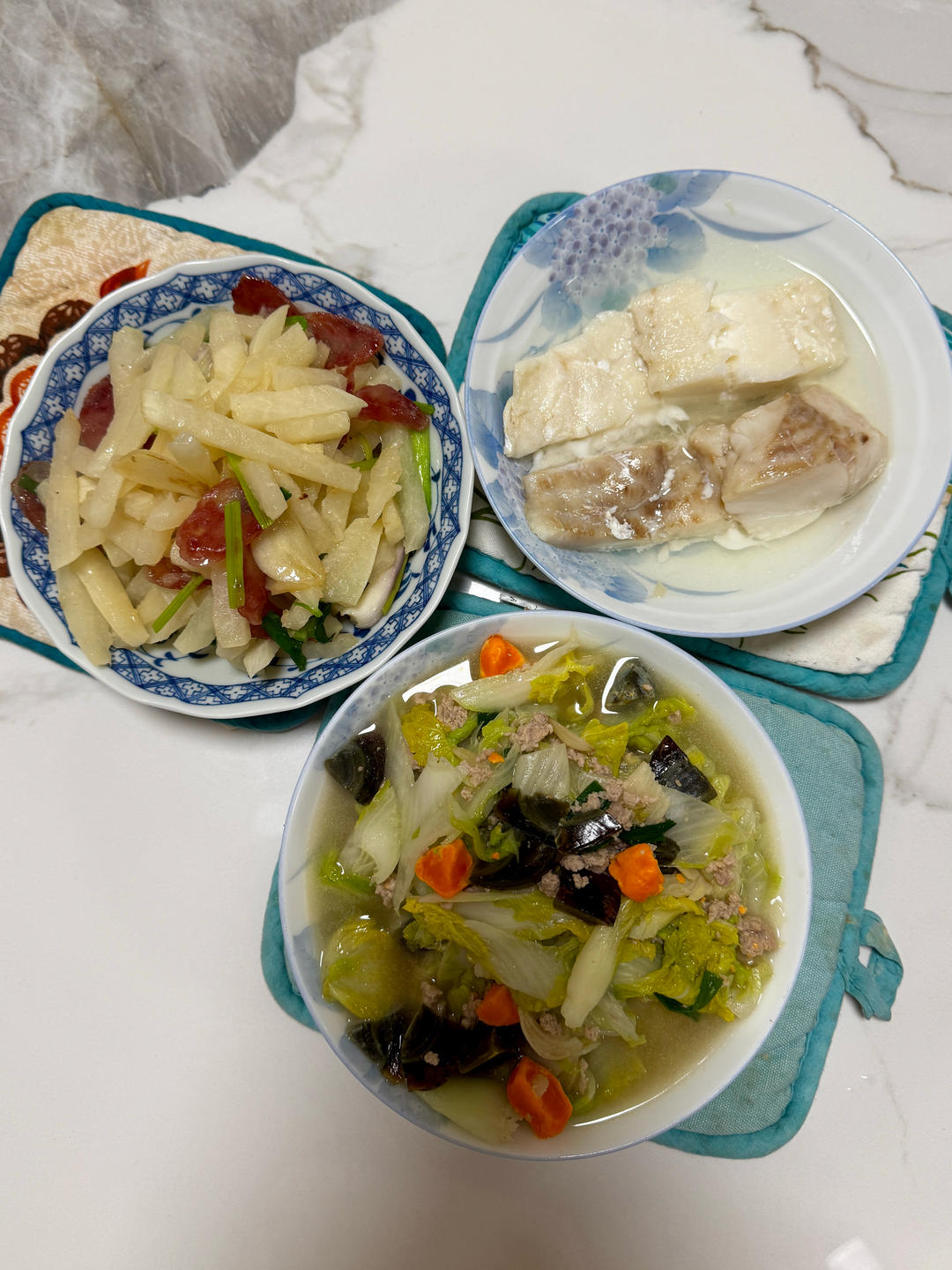 记录自家晚餐（非食谱）