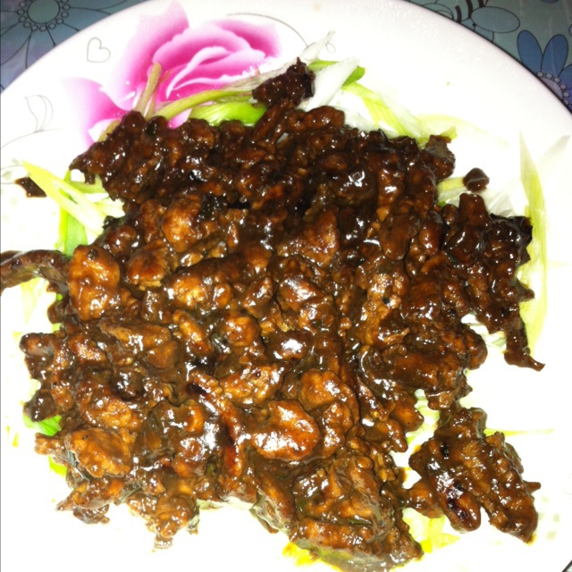 京酱肉丝