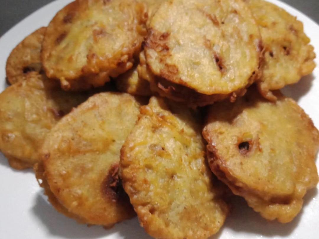 小时候的回忆--炸茄盒