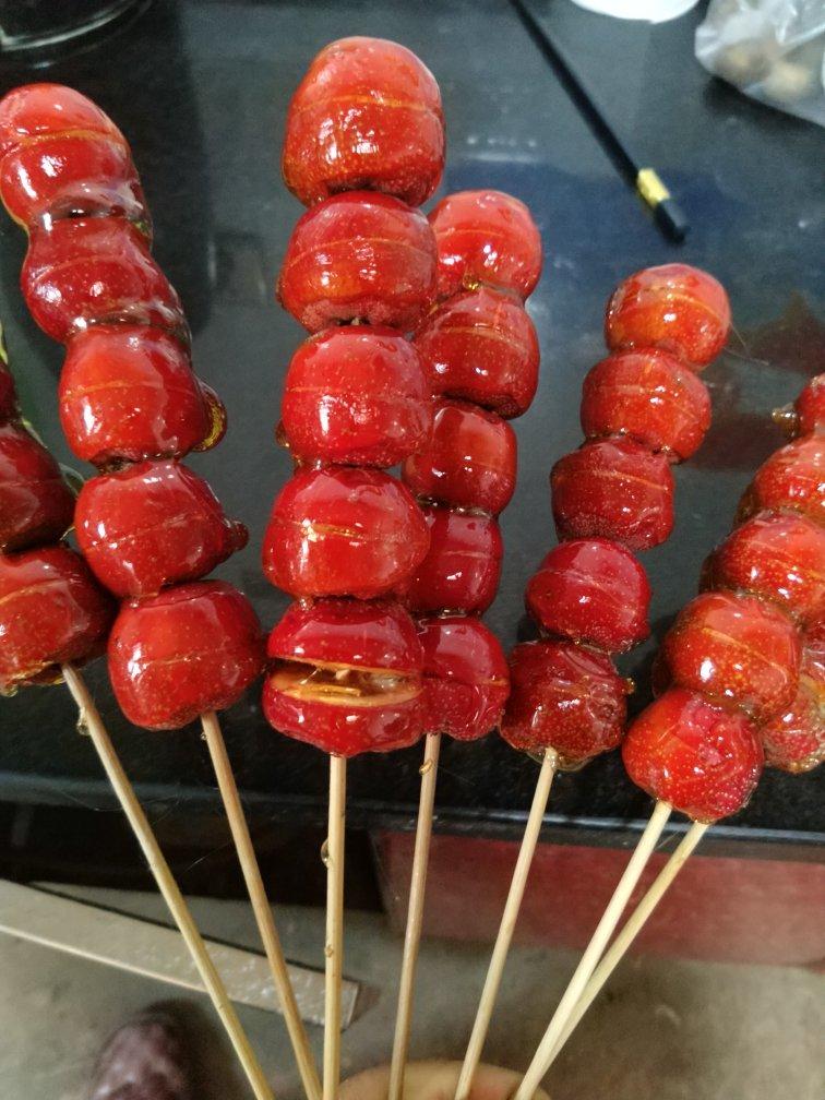 麦子小佳做的堂妈教你做冰糖葫芦