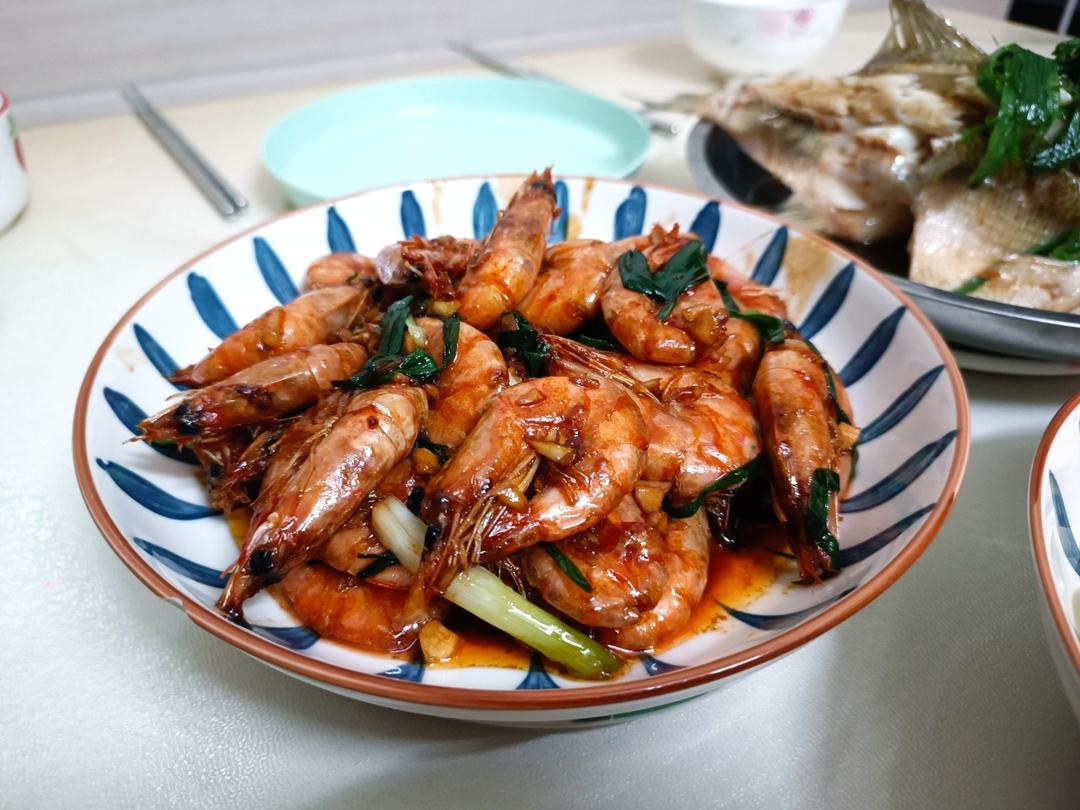 家庭版油焖大虾