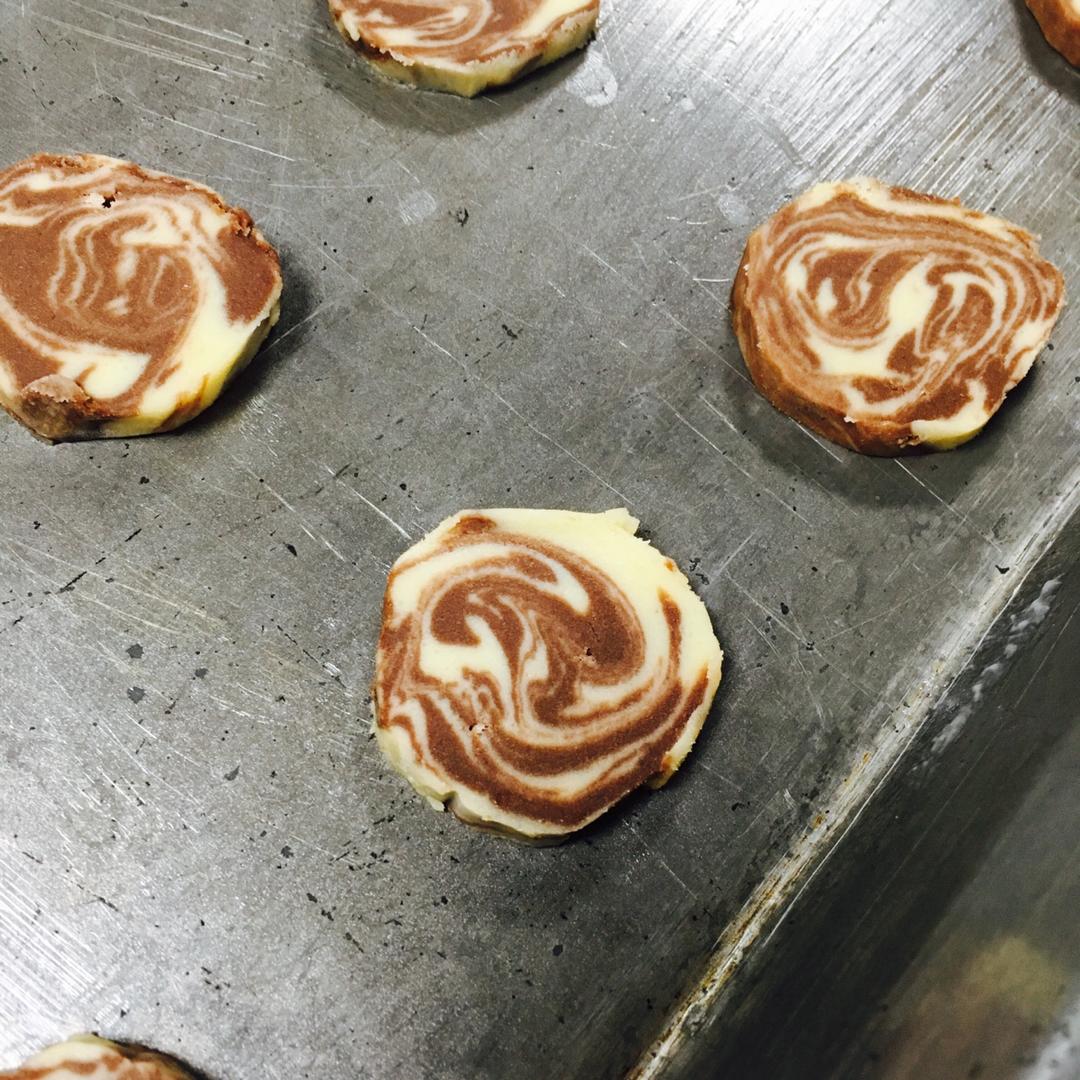 哥手把手教你做大理石曲奇