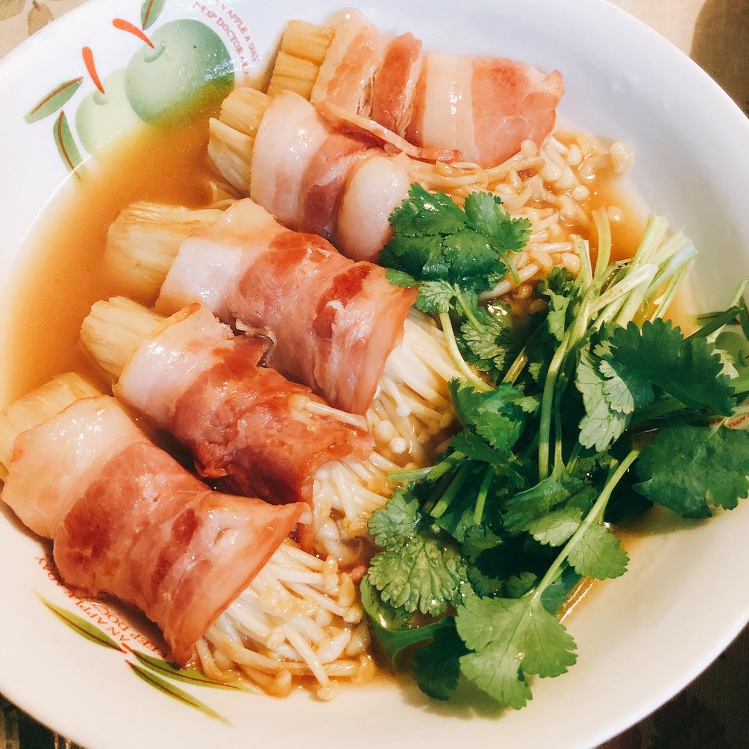 金针菇培根卷
