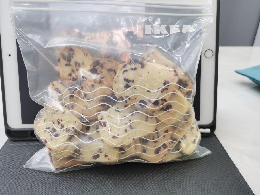 低糖少油版蔓越莓饼干