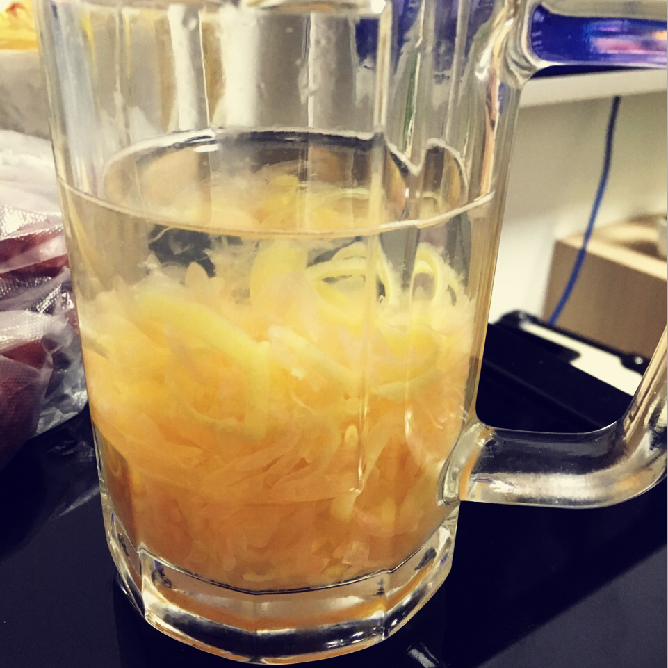 蜂蜜柚子茶