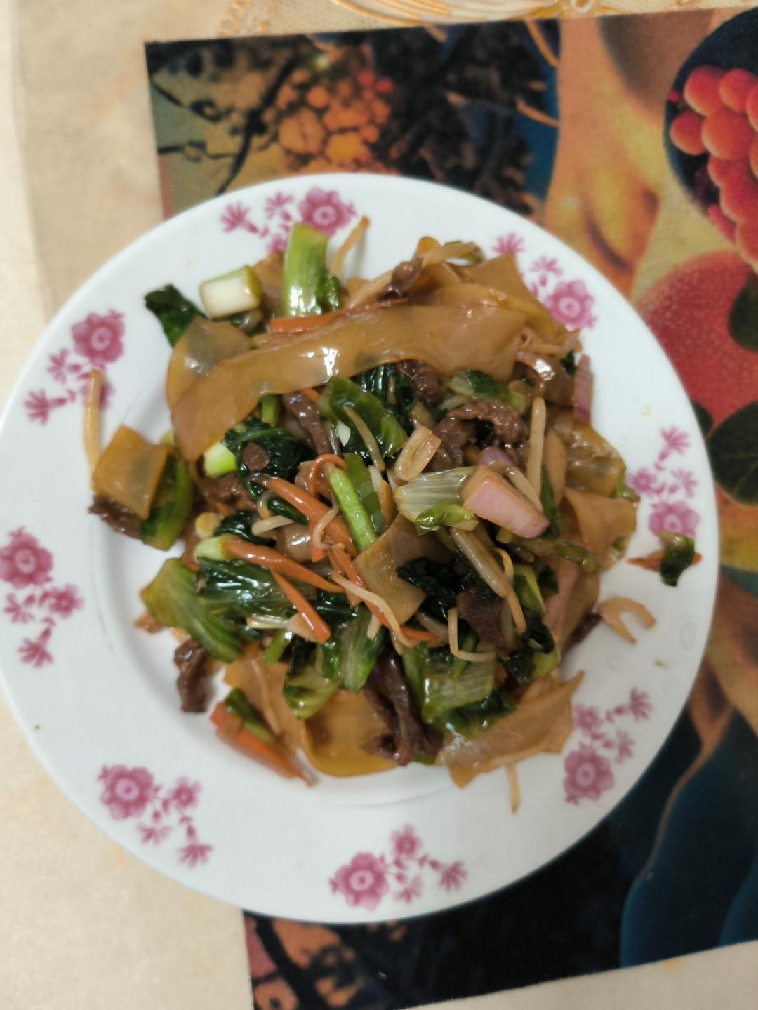 不油不腻的干炒牛河