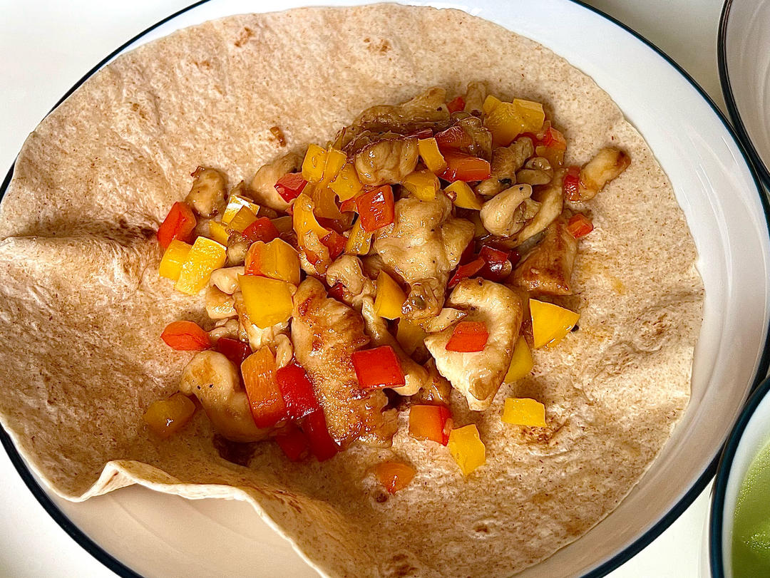 墨西哥鸡肉卷Fajita