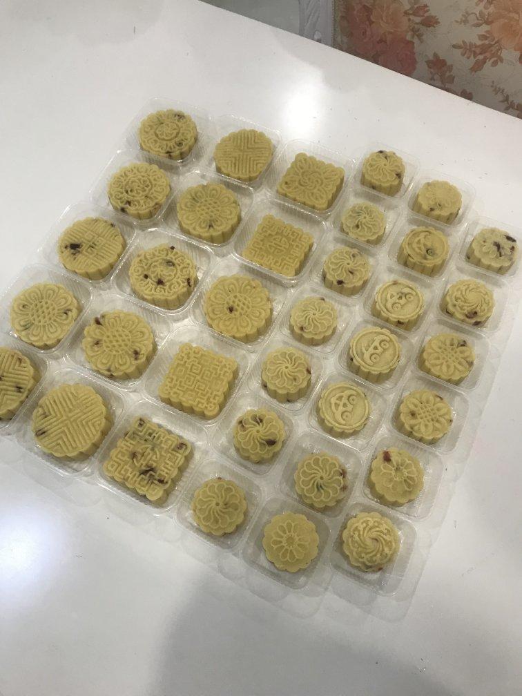蔓越莓绿豆糕