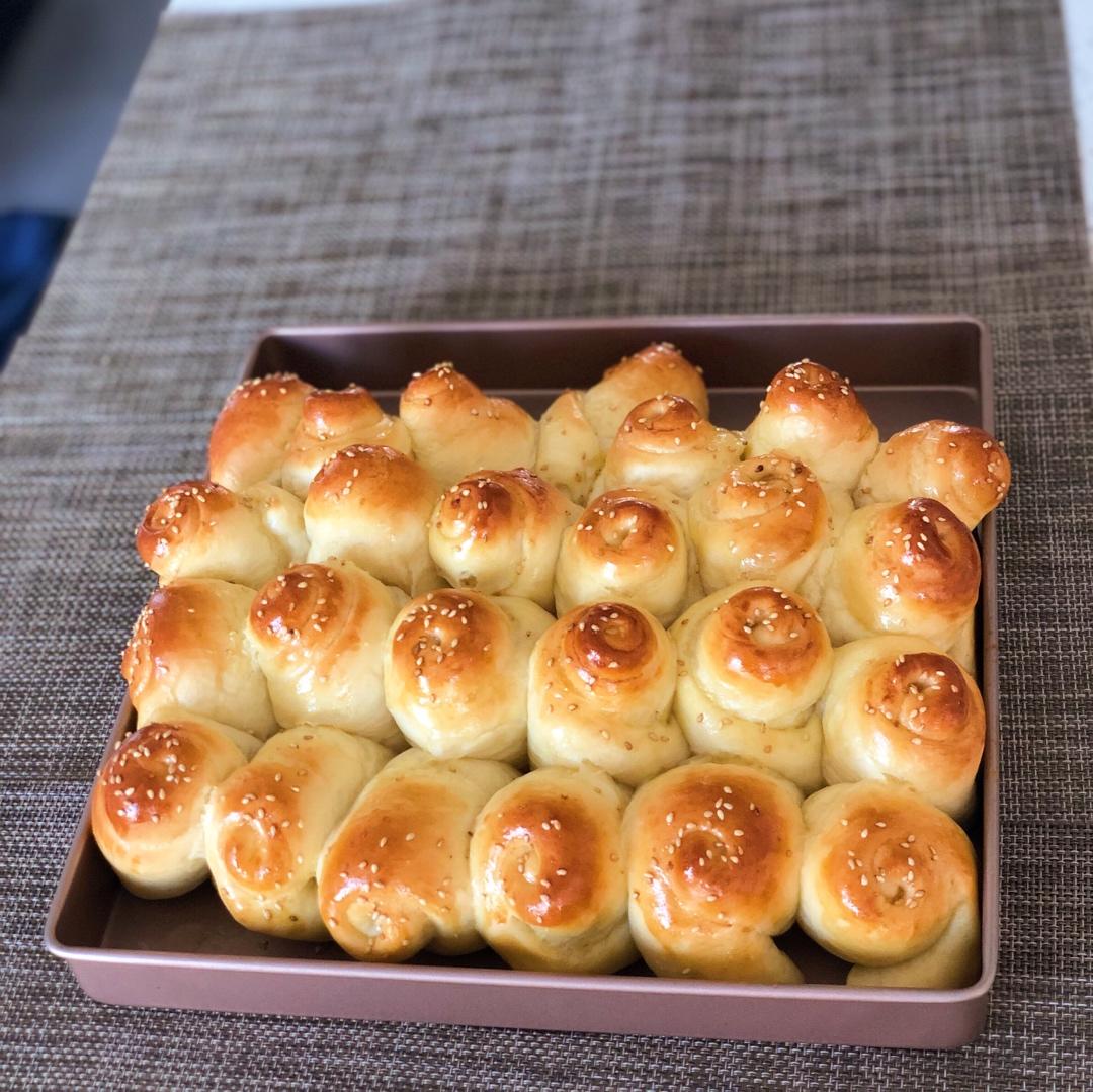 脆底蜂蜜小面包