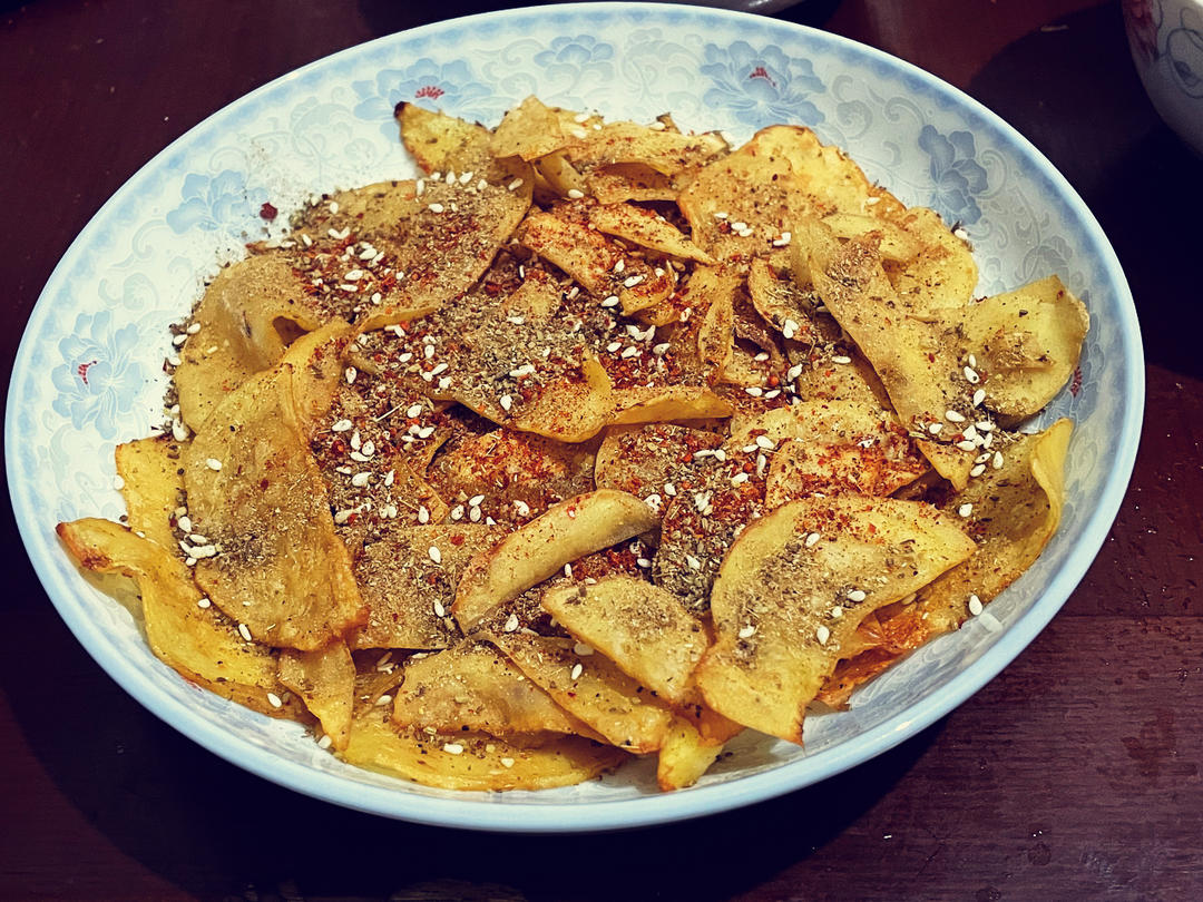 电饼铛烤土豆