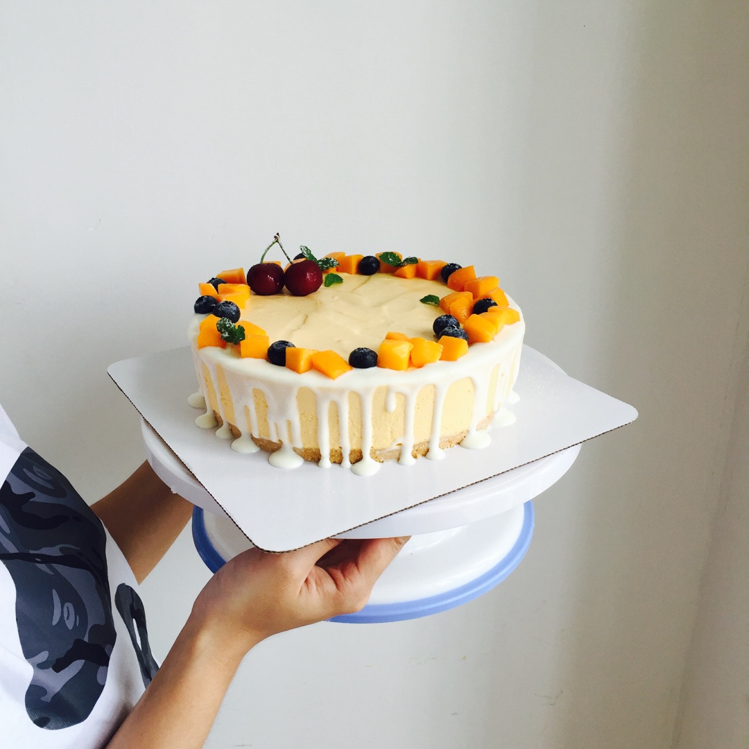 【视频】芒果慕斯（6寸） | 含镜面果胶配方