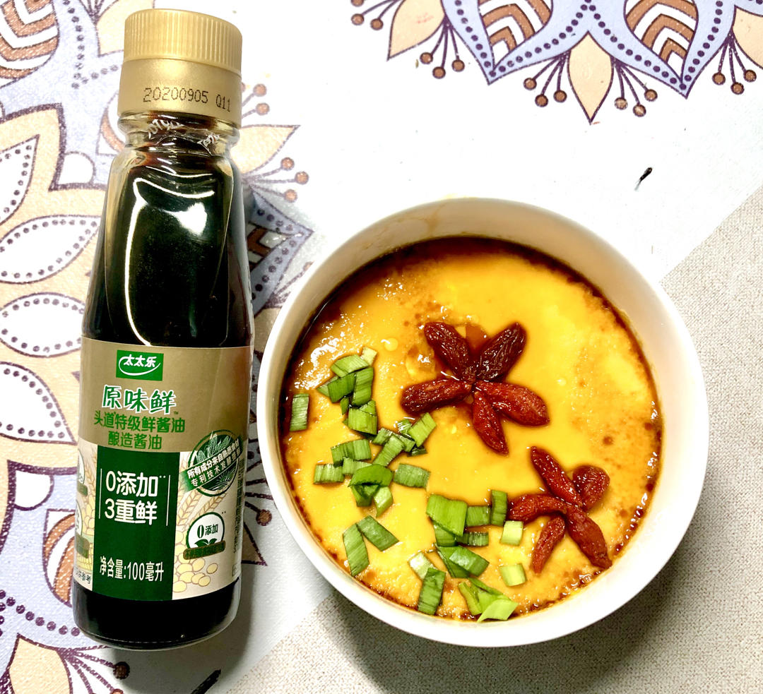 蒸蒸日上蒸水蛋