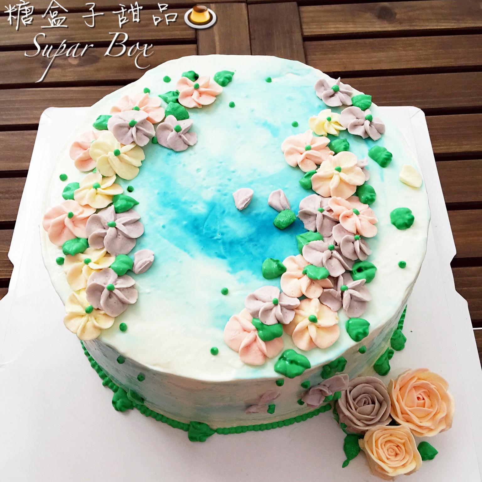 韩式裱花——觅糖手工烘焙
