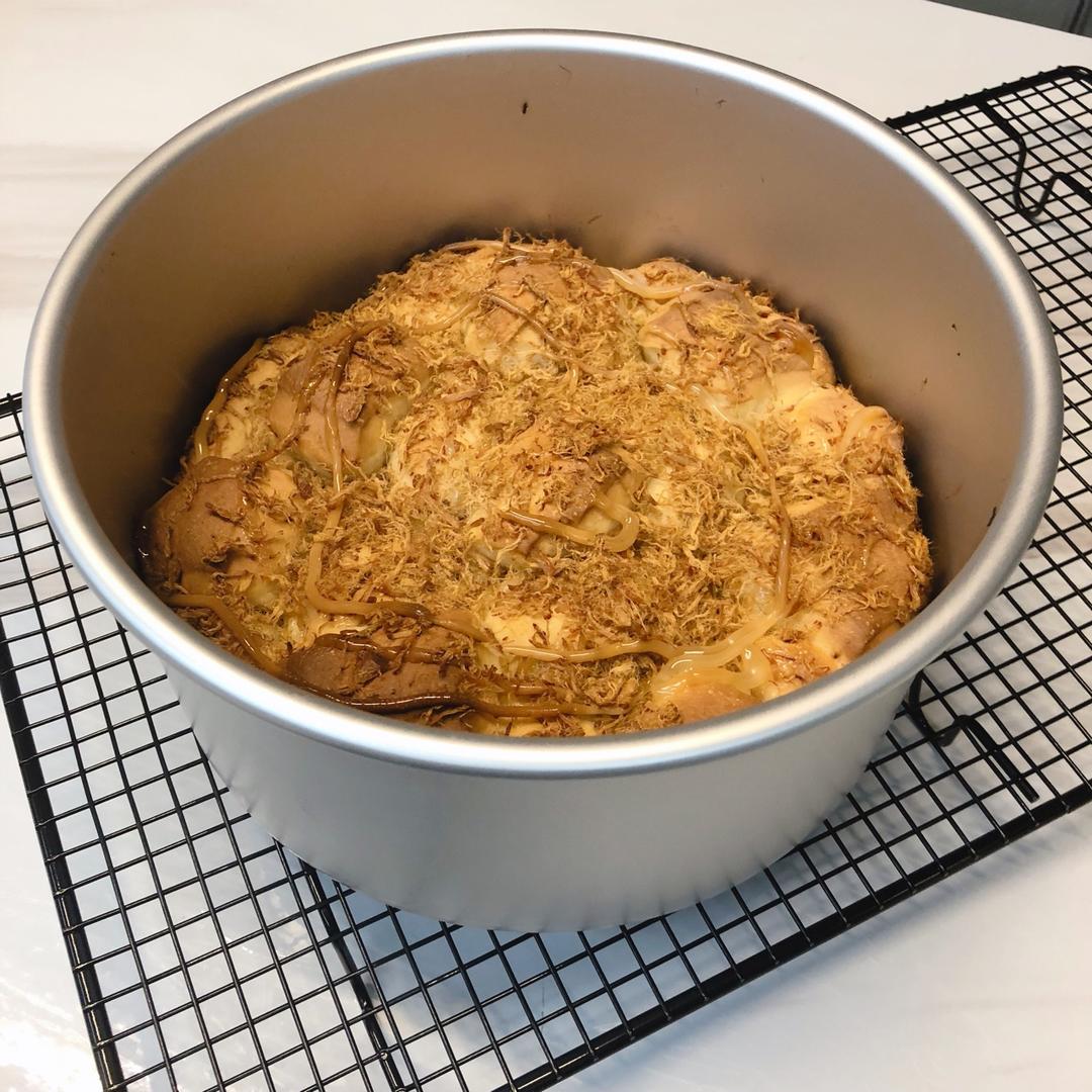 肉松手撕面包—超软会爆浆的面包哟