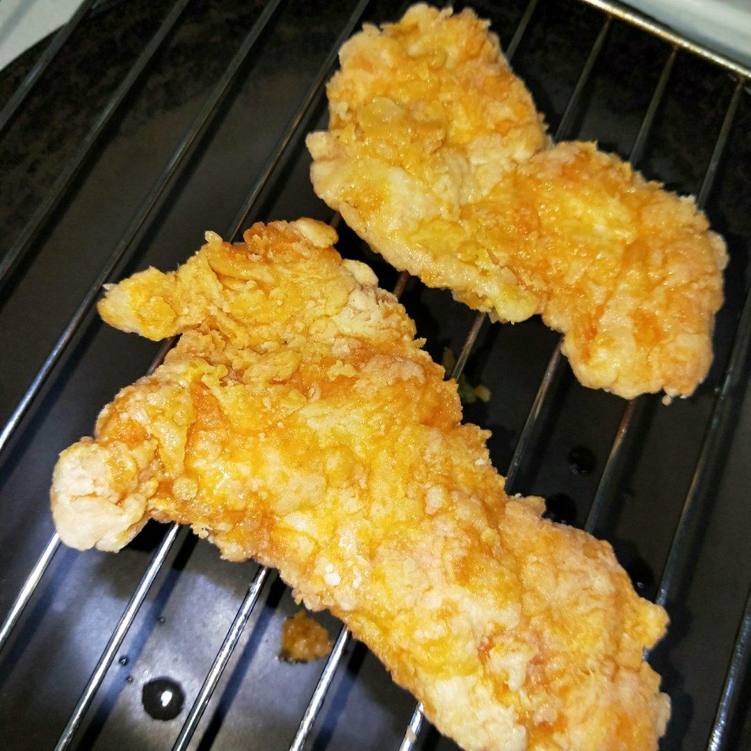 【芝士爆浆鸡排】