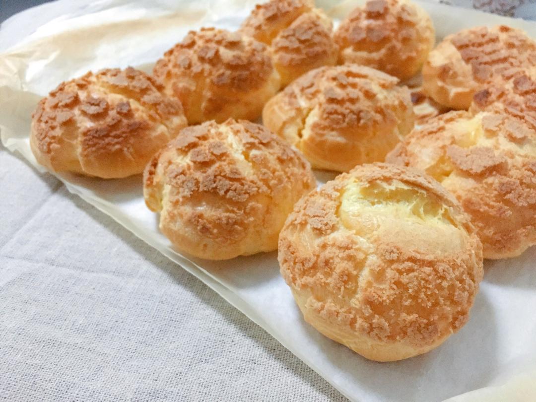 十分美味的酥皮泡芙