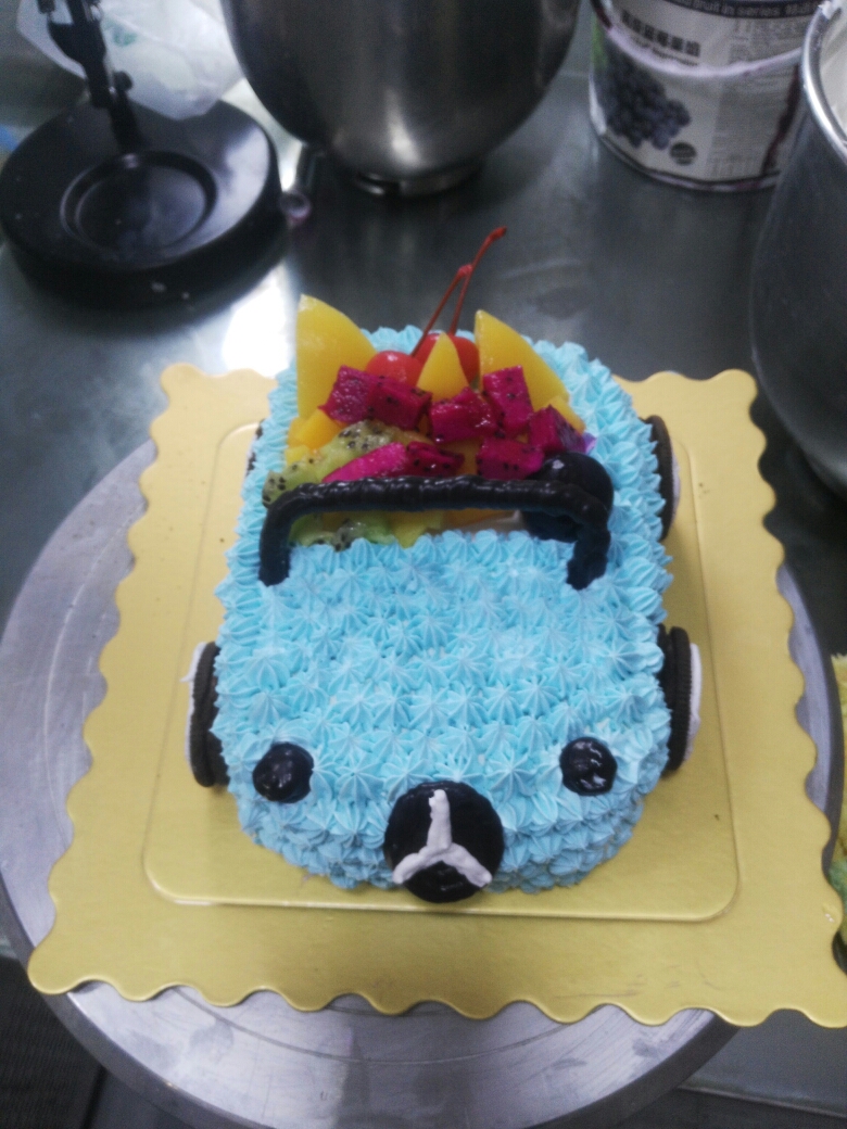 裱花蛋糕～小汽车