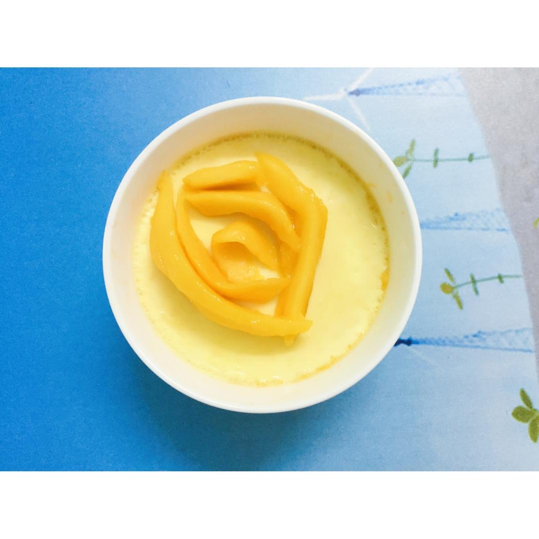 七夕版芒果牛奶炖蛋