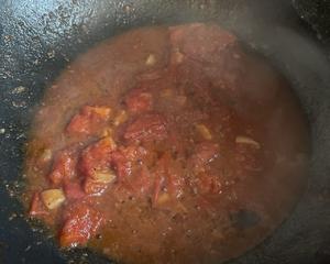 番茄烧豆皮茄烧丸子万能番茄百搭酱简单美味的做法 步骤5