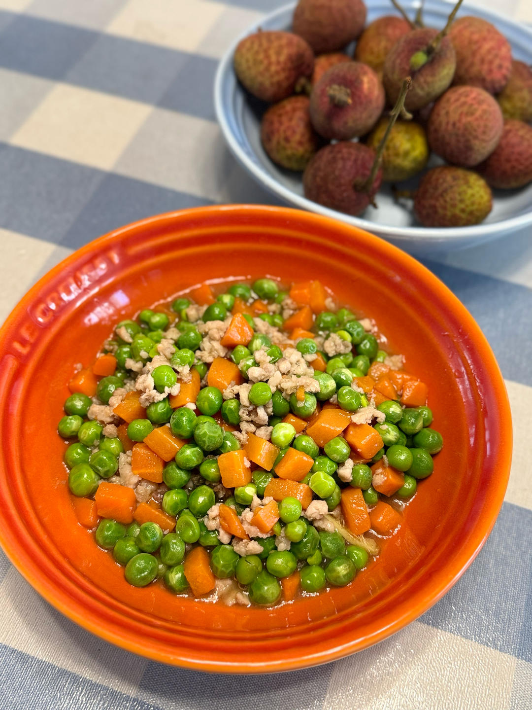 豌豆炒肉末