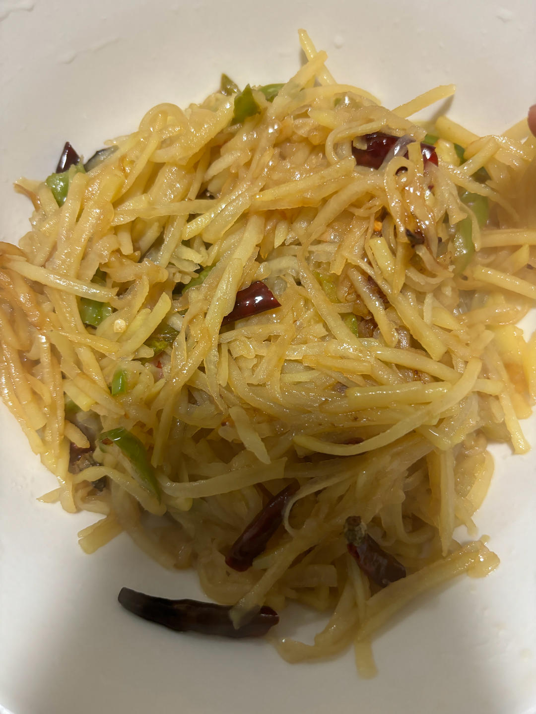 酸辣土豆丝的家常做法 超级下饭