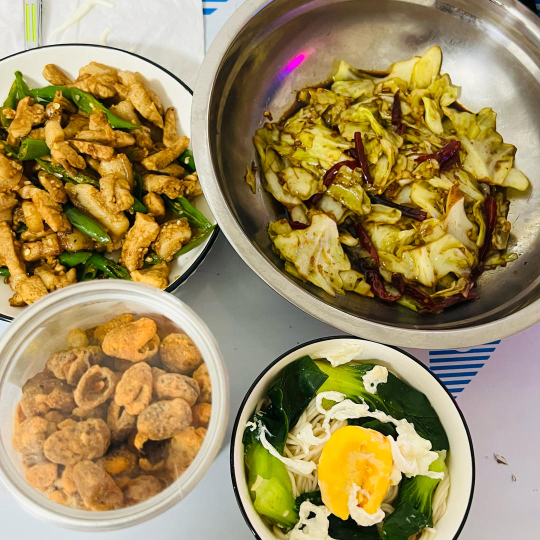 ❗拿肉都不换的手撕包菜，5分钟快手家常菜🔥