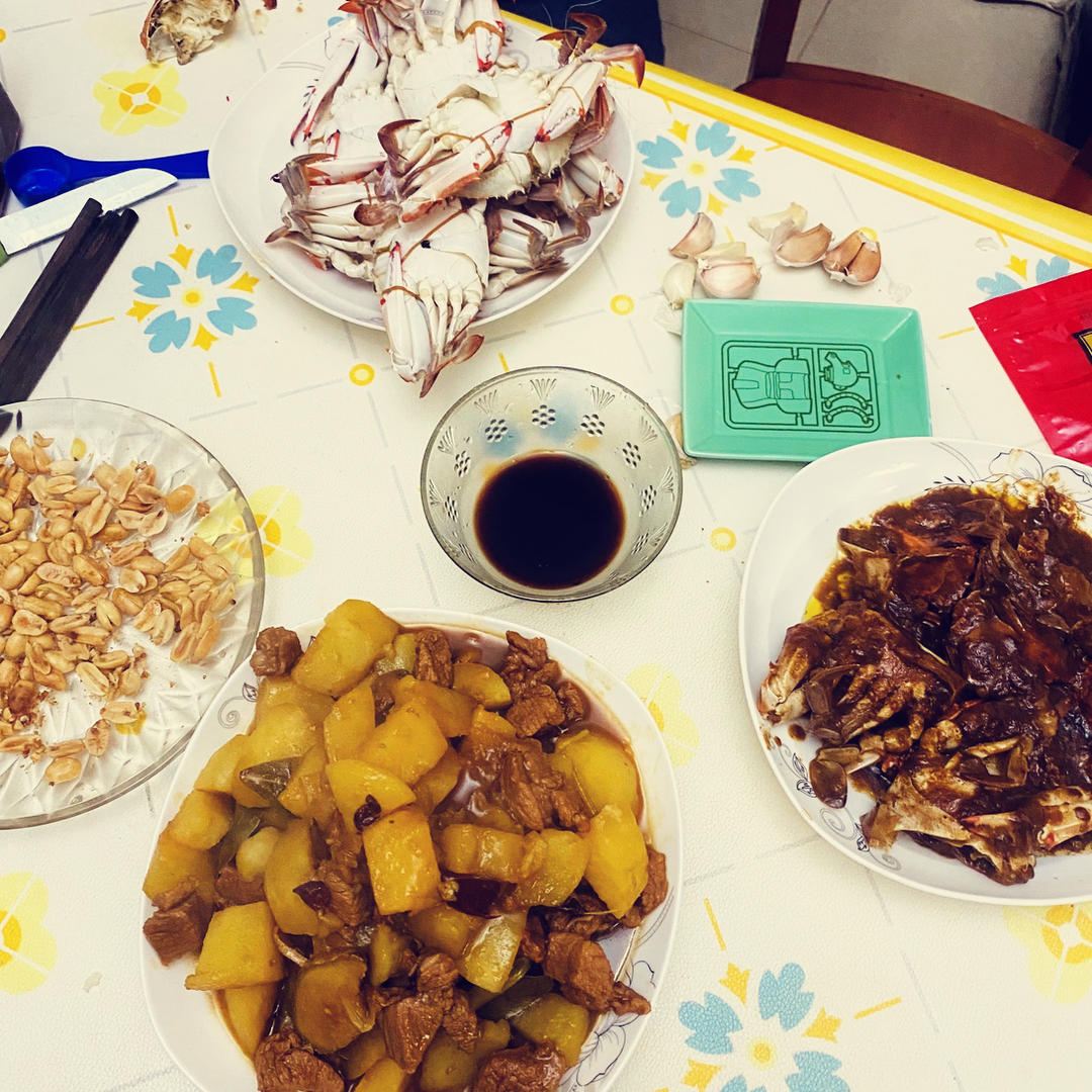 好吃到舔盘、超级下饭的酱爆梭子蟹