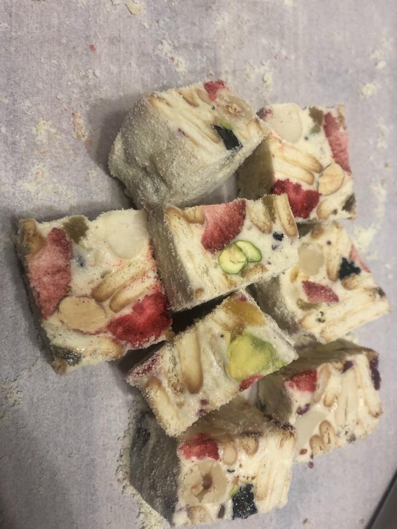 雪花酥  不甜版