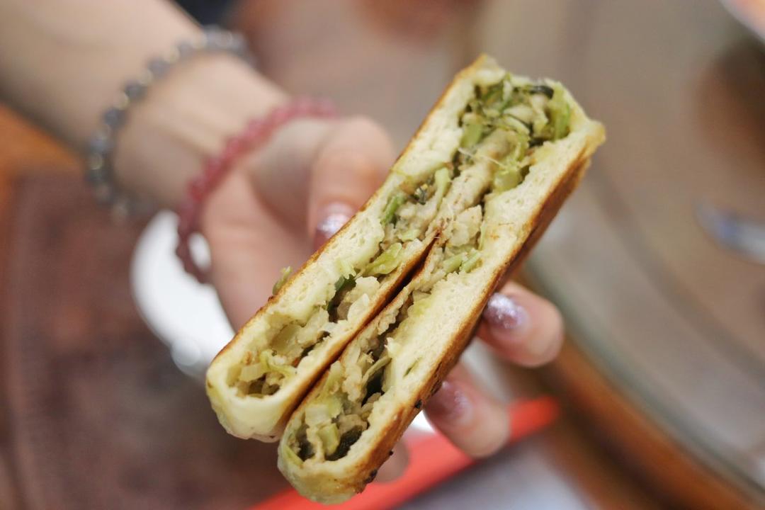 发面韭菜饼