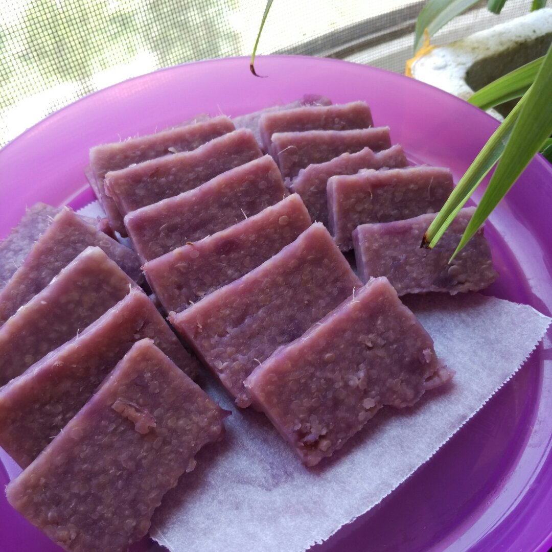 小米紫薯糕