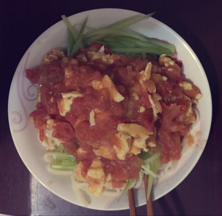 西红柿鸡蛋面
