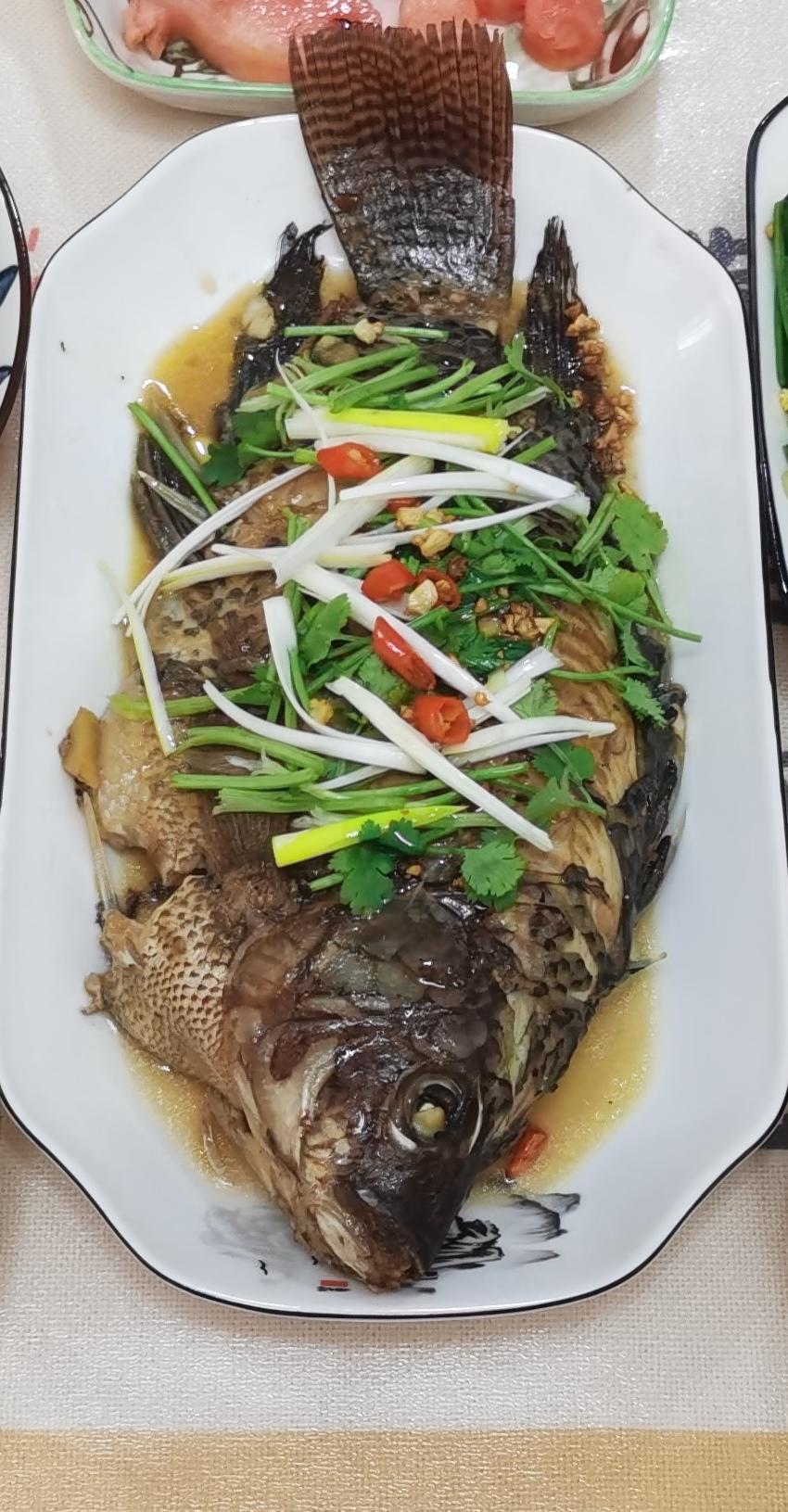 红烧罗非鱼