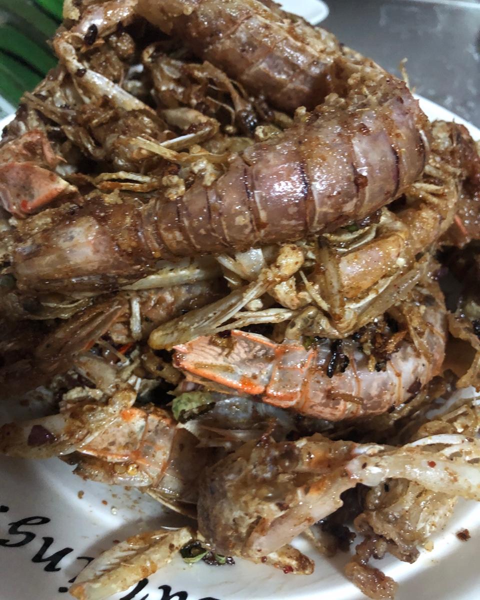 椒盐皮皮虾