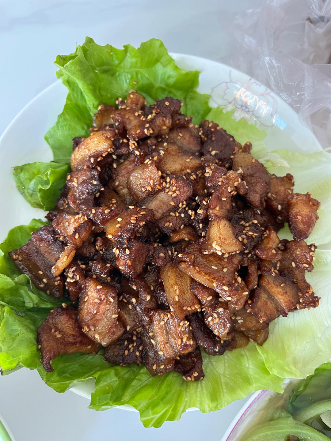 香煎五花肉