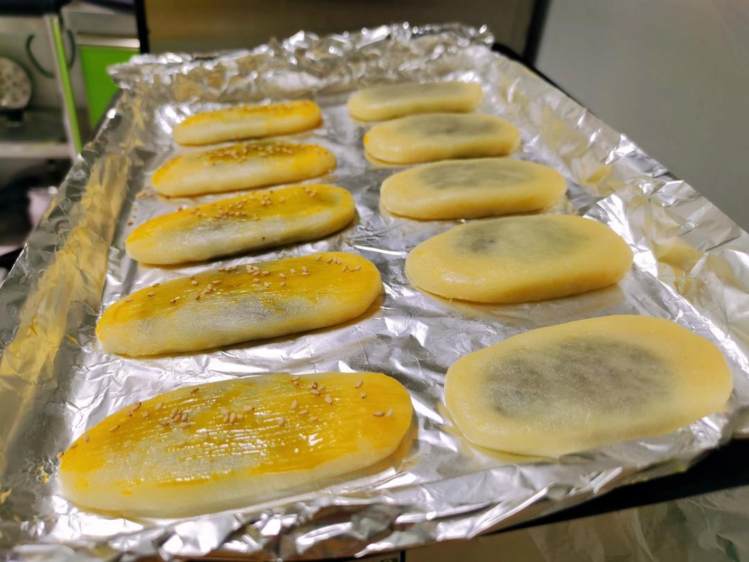 芝麻椒盐牛舌饼（北京小吃）