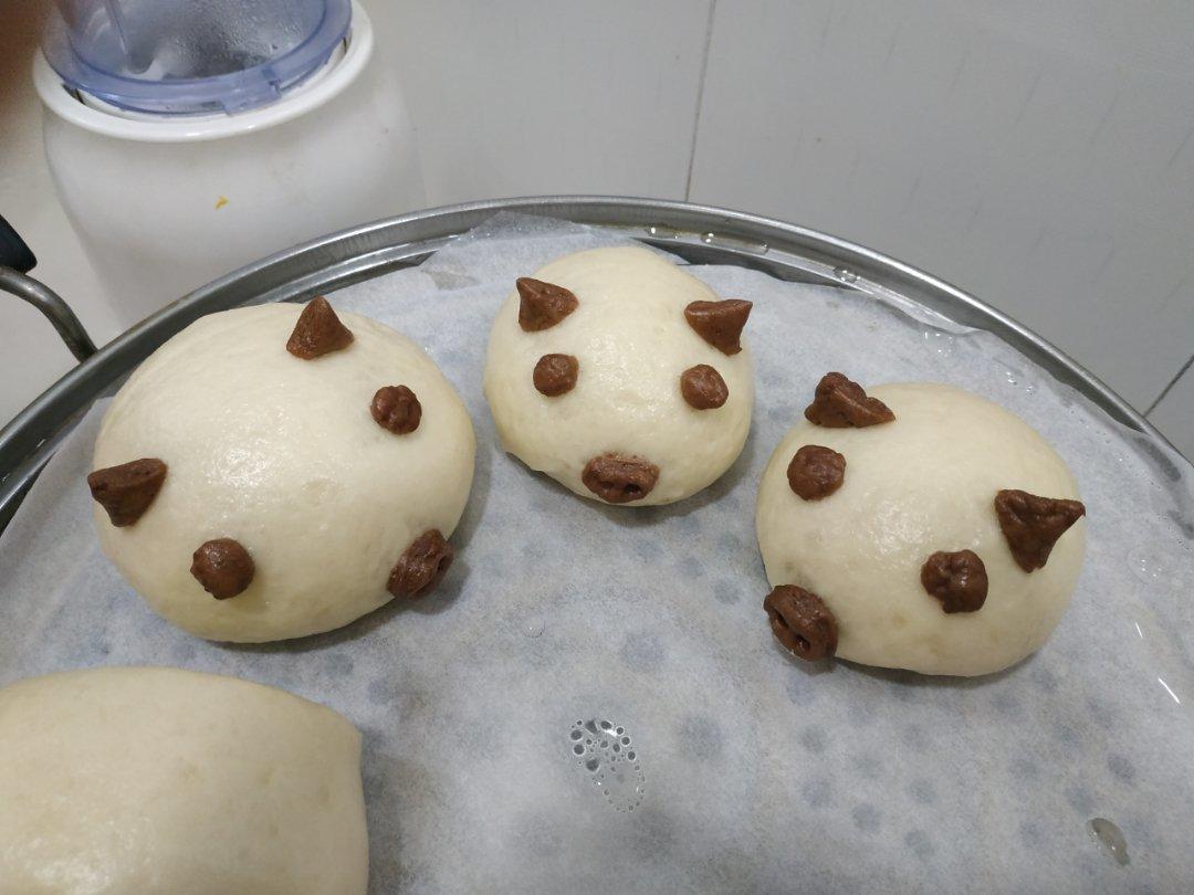 发财猪馒头