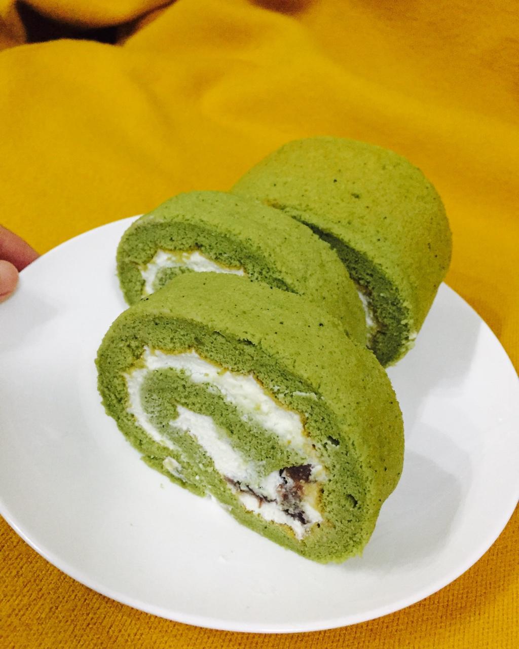 日式抹茶蛋糕卷