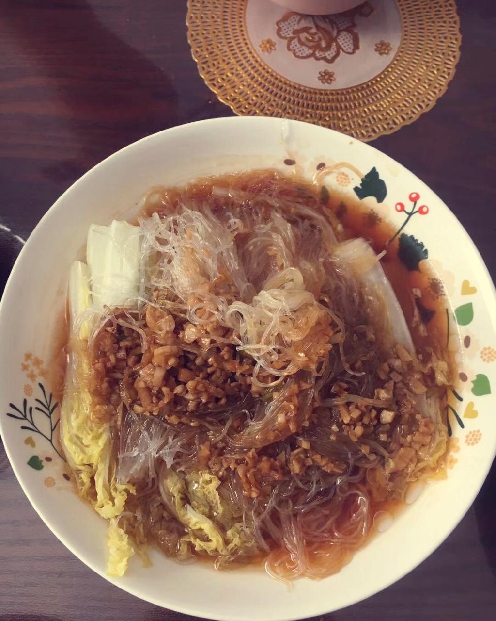 蒜蓉粉丝蒸娃娃菜