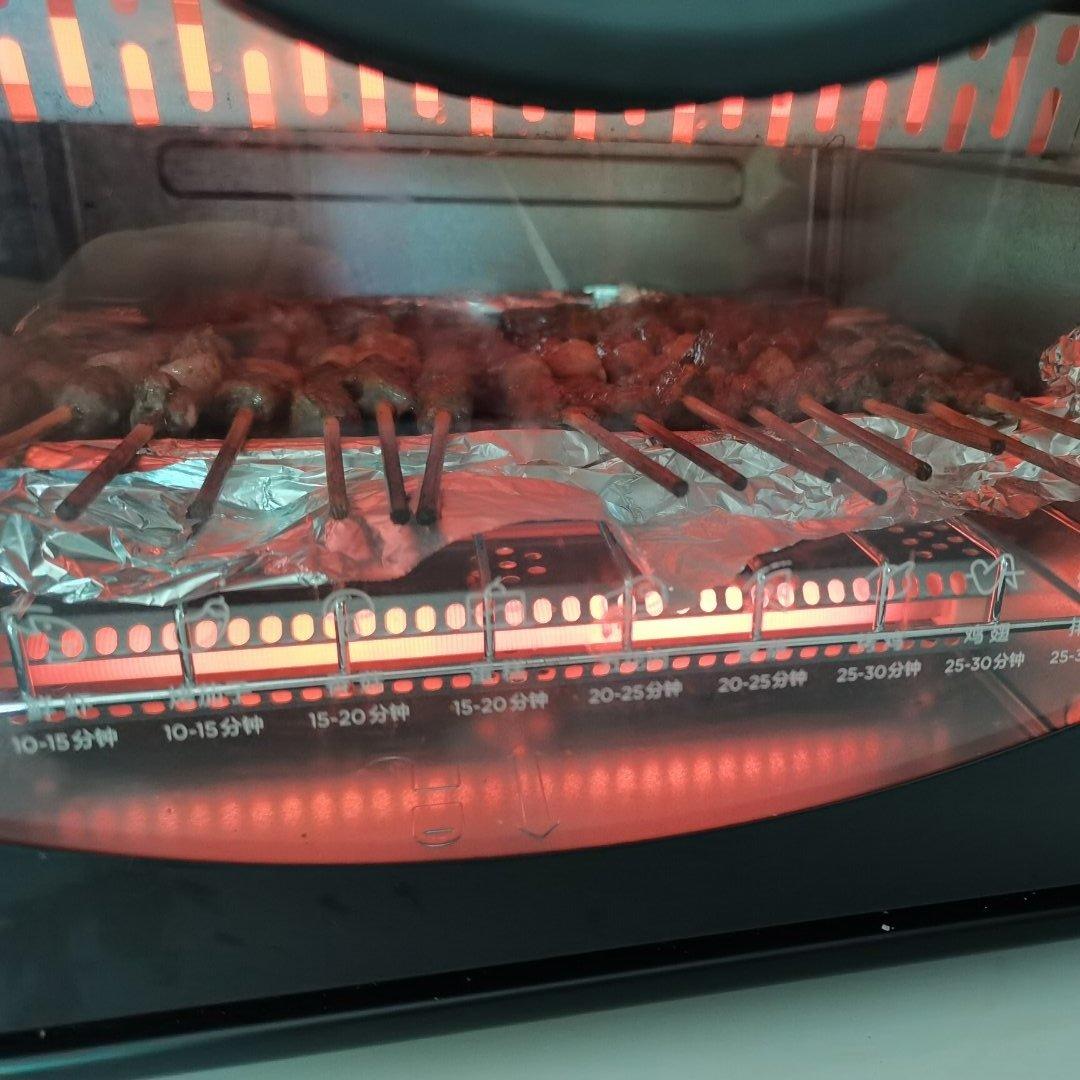 太给力——烤羊肉串（烤箱版）