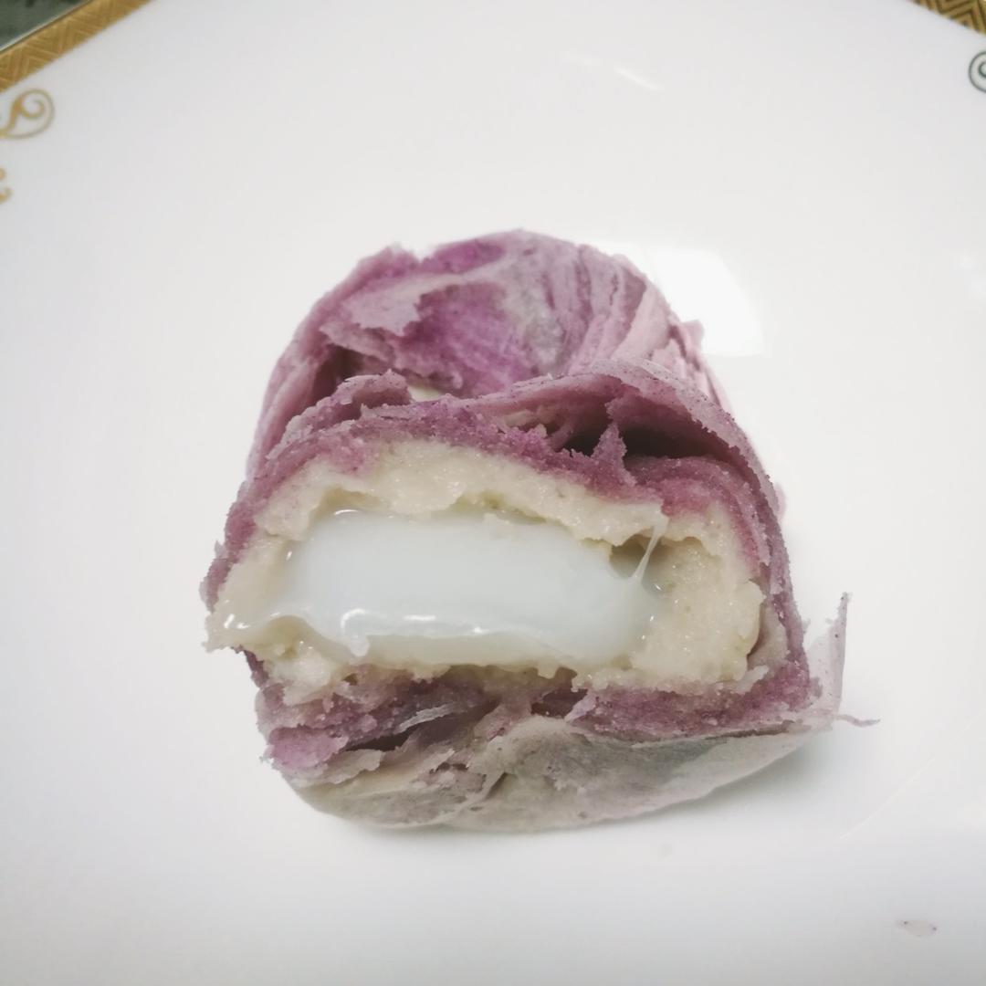 麻薯香芋酥/台湾大甲芋头酥(无猪油完美复刻2015.10修订各种抹茶酥、绿茶酥、蛋黄酥、紫薯酥通用哟）