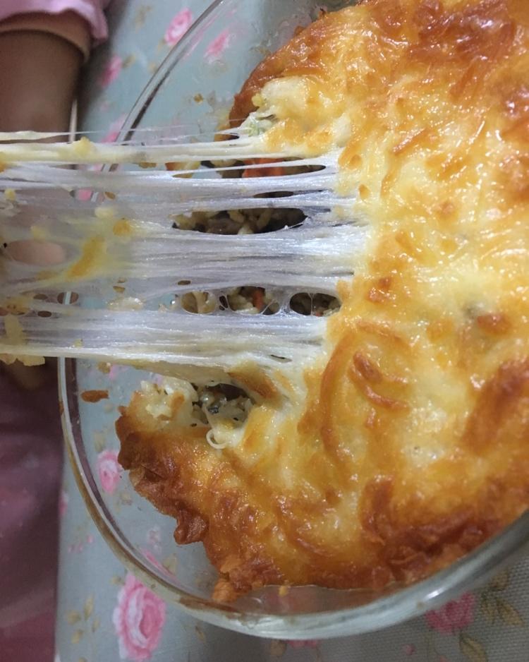 "芝士"就是力量--黑胡椒牛肉焗饭