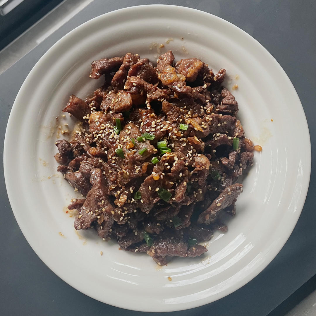 又香又嫩的小炒牛肉（巨好吃，手残党也能做）