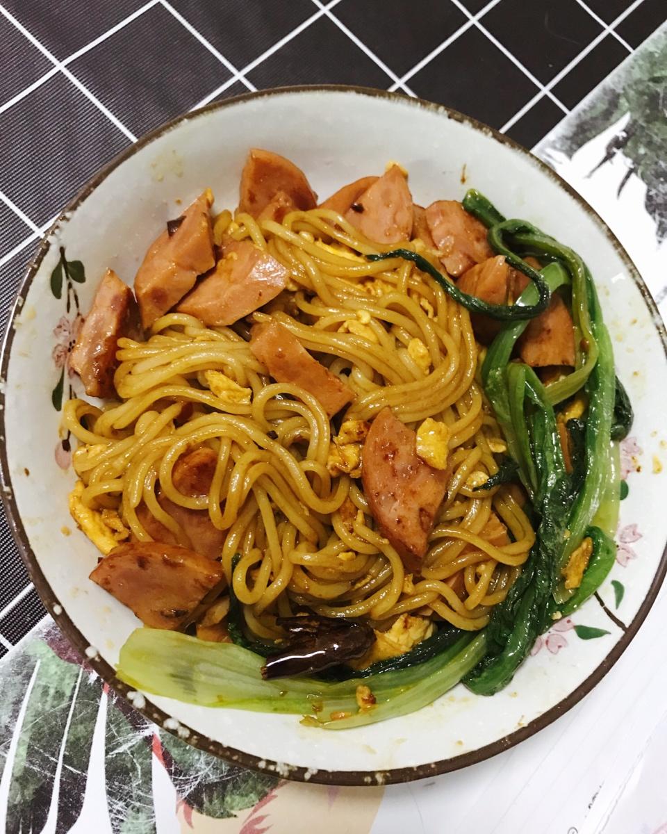 🍜最简单最好吃的家常炒面