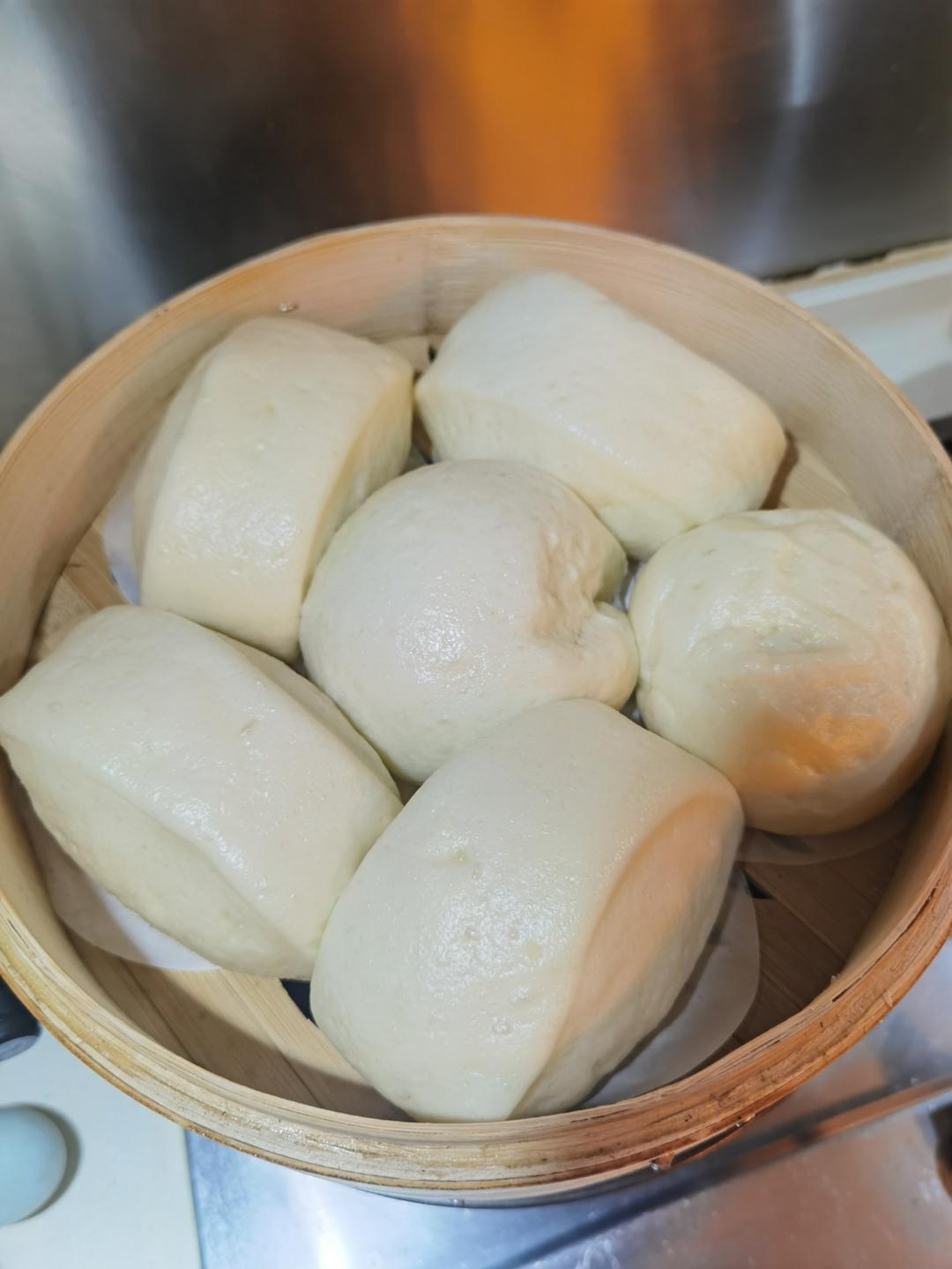 一发奶香小馒头，口感特别好！