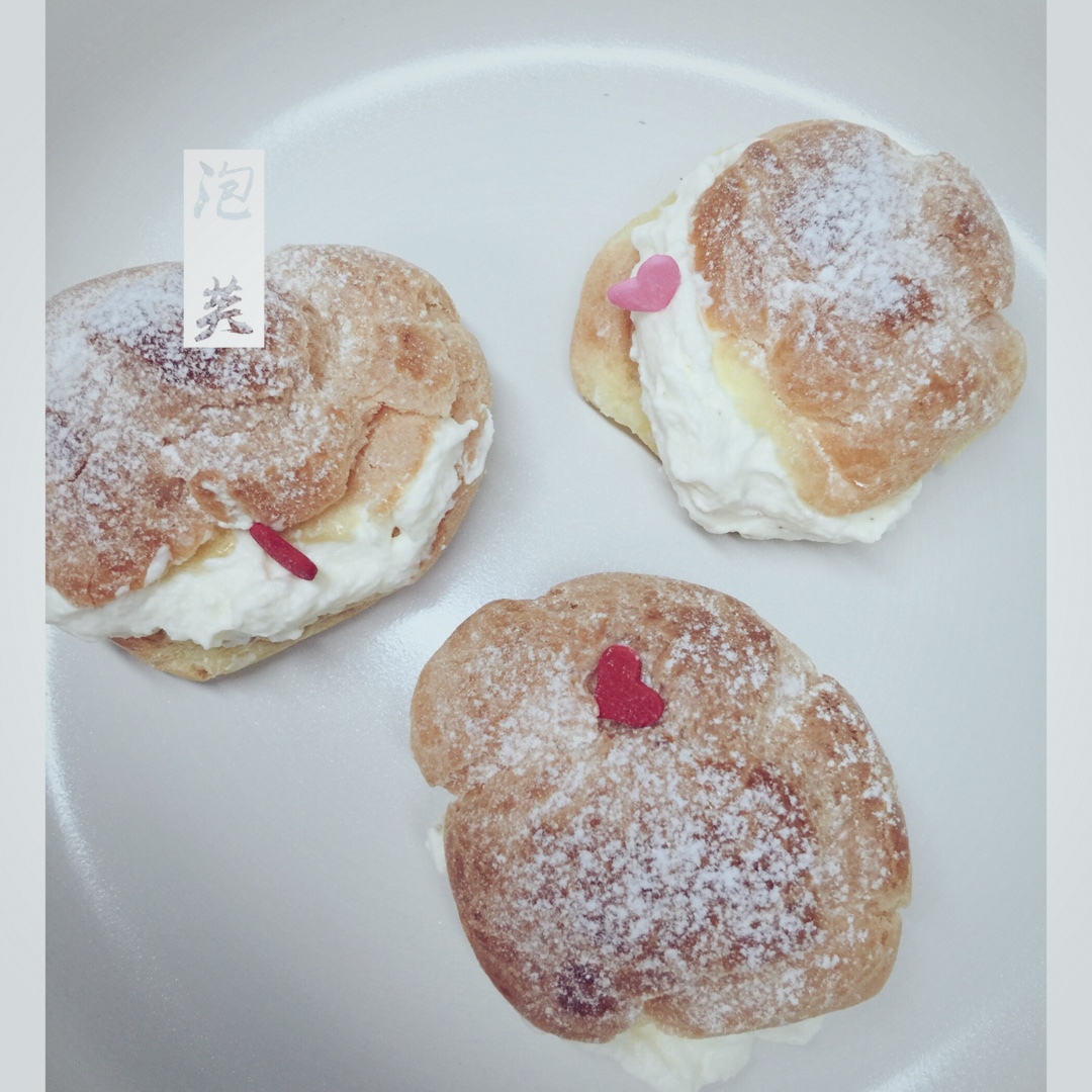 《Tinrry下午茶》教你做香草泡芙