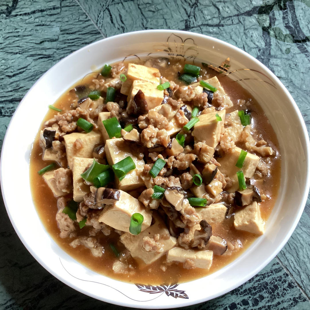 肉末嫩豆腐｜嫩滑口感爽口！这道快手菜超级下饭！！（减脂少油版）